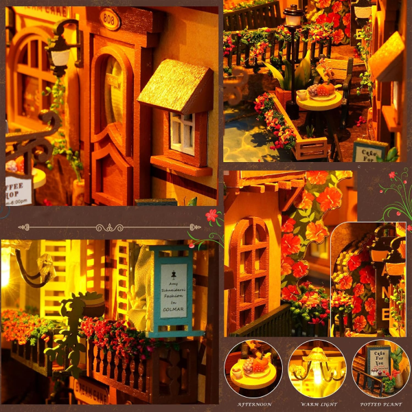 Cottage Diorama Book Puzzle Glow House