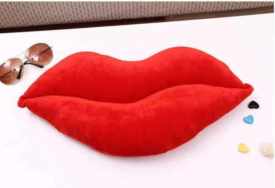 Double Sided Lips Pillow