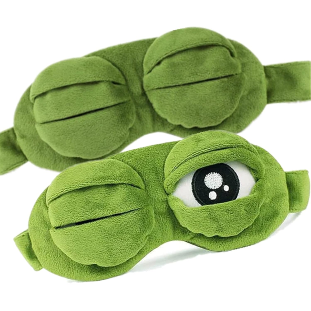 Sad Frog Eye Mask