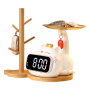 Big Mouth Cat Clock Key Organiser