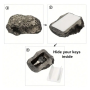 Imitation Fake Stone Key Storage Box