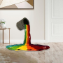 Rainbow Paint Bucket Rug