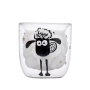 Shaun the Sheep Double Layer Glass Mug