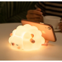 Sheep clapping sensor silicone lamp