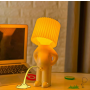 Shy Little Boy Table Lamp